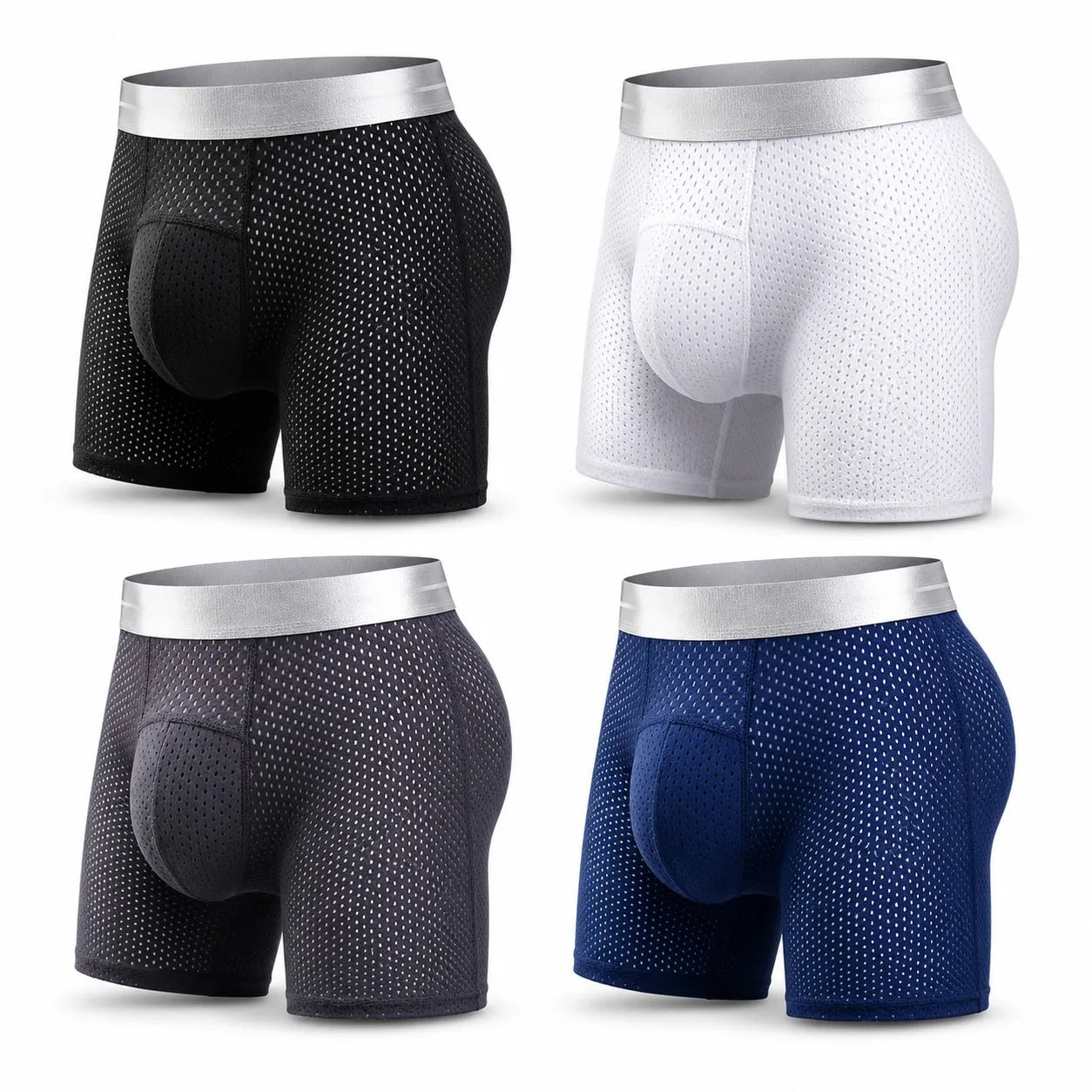 🏆45K+ SOLD 🔥2026 HOT SALE Premium All-Day Comfort IceSilk Mesh Men's Boxer