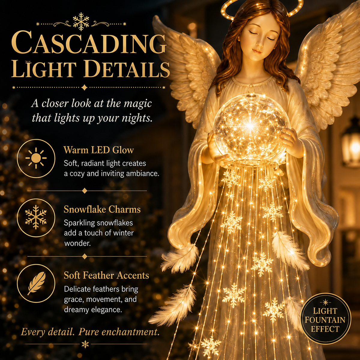 🎁 ✨ Angel Remembrance Garden Light👼