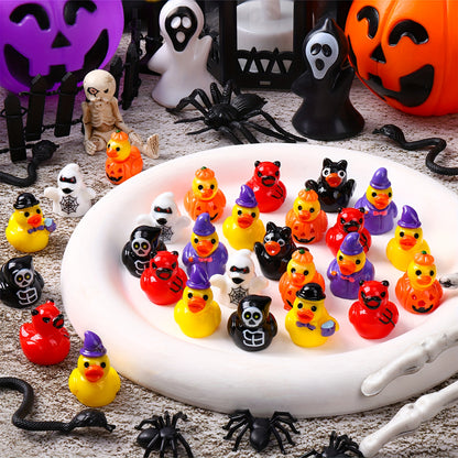 40-Piece Halloween Mini Duck Set