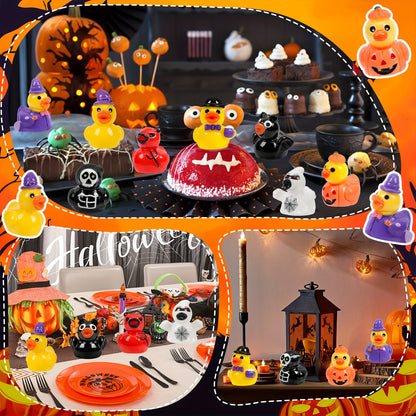 40-Piece Halloween Mini Duck Set