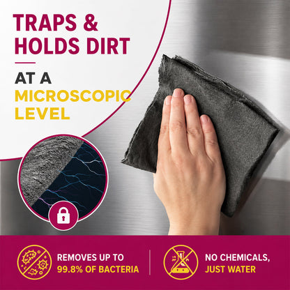 Magic Microfiber Cleaning Cloth (5-Pack)