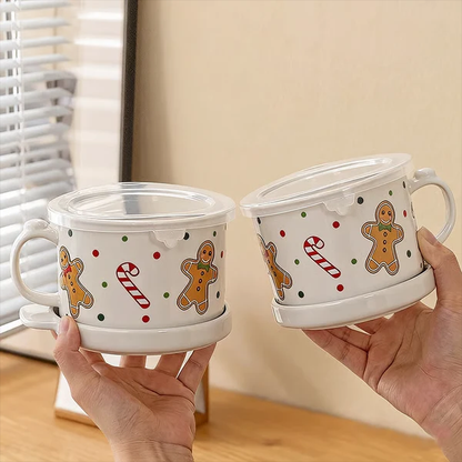 🎁🎁1 PCS 25-oz Mug Meals w/ Lid-its & Gift Boxes