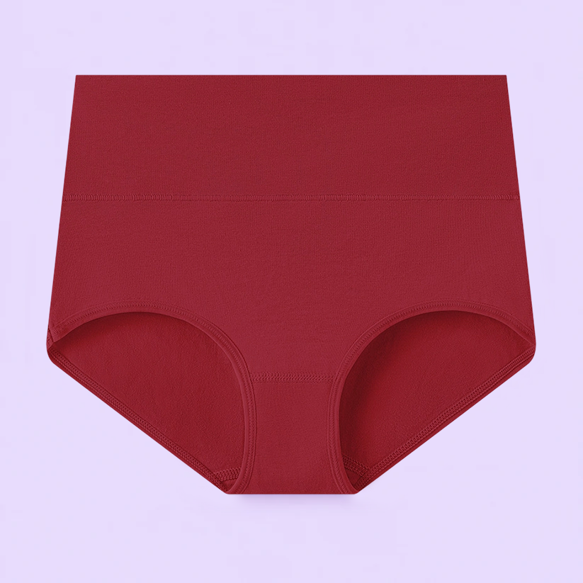 High-Waisted Full Coverage Cotton Briefs