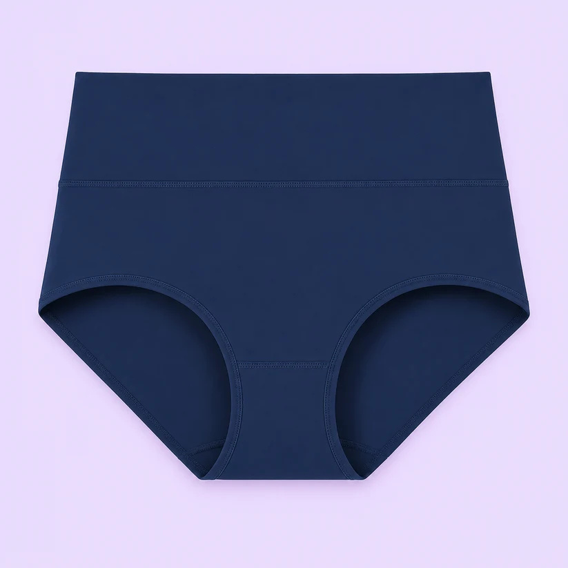 High-Waisted Full Coverage Cotton Briefs