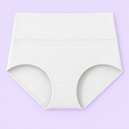 High-Waisted Full Coverage Cotton Briefs