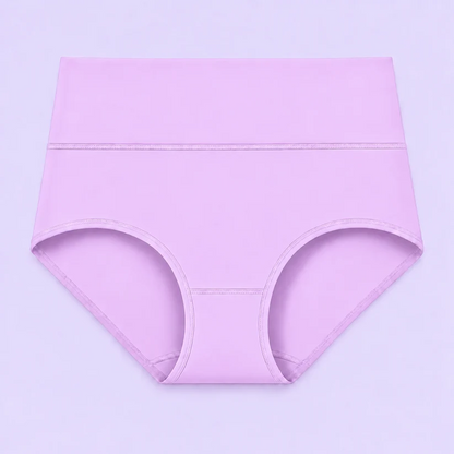 High-Waisted Full Coverage Cotton Briefs