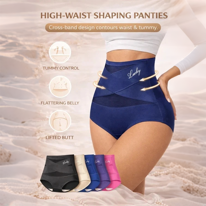 High-Waist Tummy Control Seamless Shaping Panties