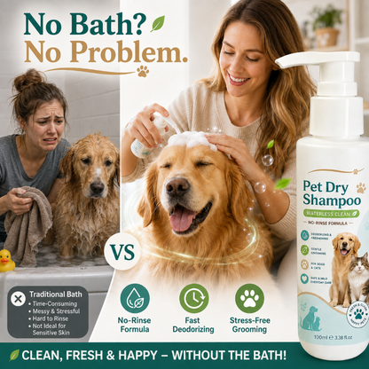 🔥HOT SALE🔥Rinse-Free Pet Shampoo Mousse