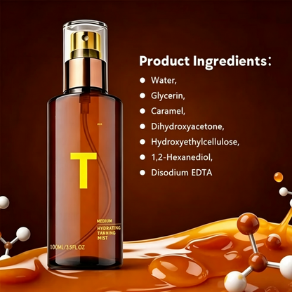 👙Self Tanning Mist for Body— No Fake Tan Smell! - Hydrating Mist For A Gradual Tan