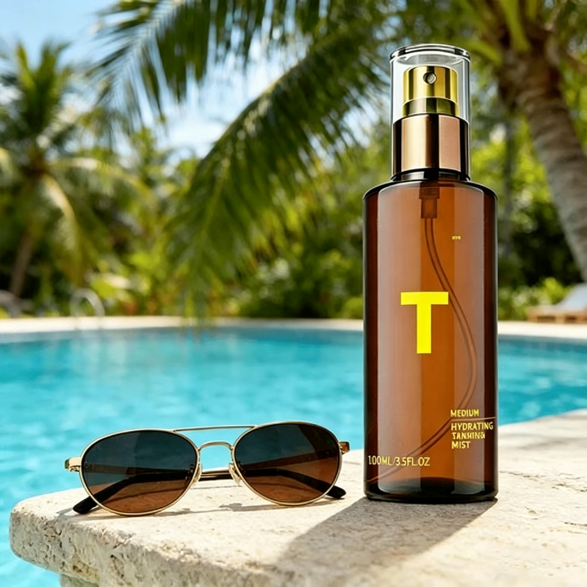 👙Self Tanning Mist for Body— No Fake Tan Smell! - Hydrating Mist For A Gradual Tan