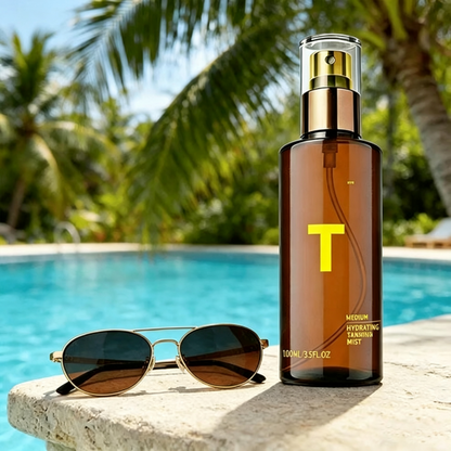 👙Self Tanning Mist for Body— No Fake Tan Smell! - Hydrating Mist For A Gradual Tan