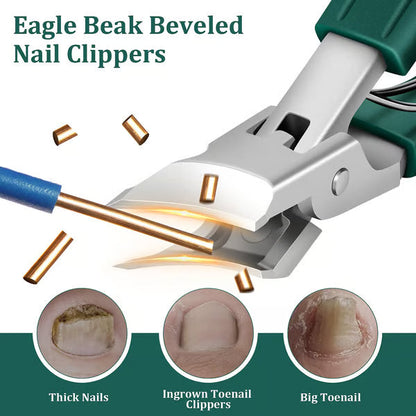 Premium 3-Piece Eagle Beak Nail Clipper Set