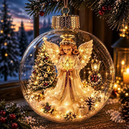 🎄Glowing Christmas Diorama Ornament – Perfect Christmas Tree Decorations