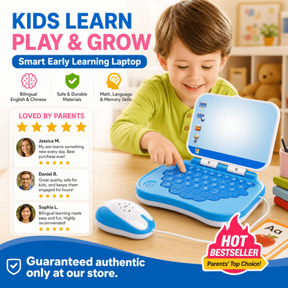 Toys to give your child a head start! Bilingual learning machine for infants and toddlers.