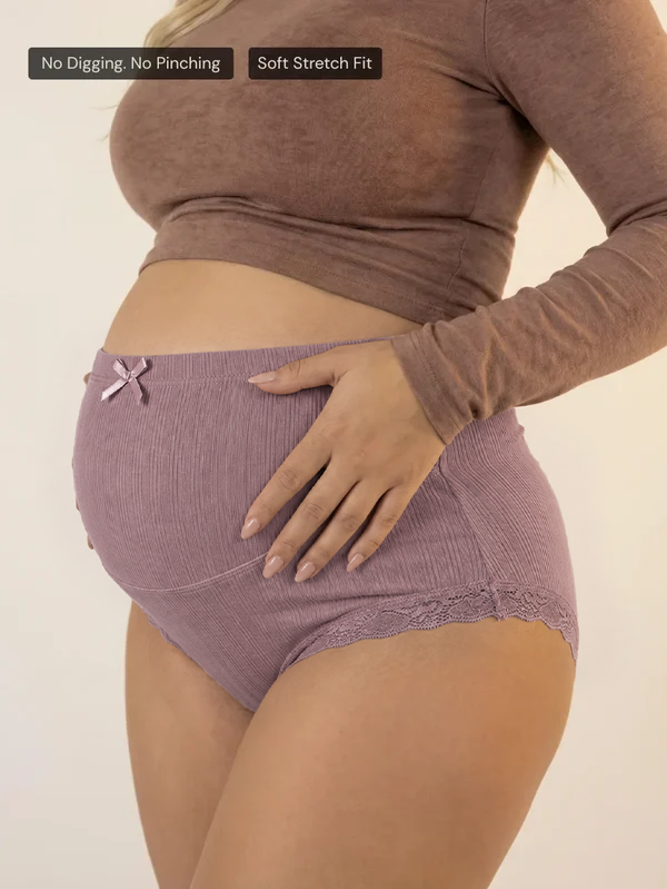 Ultra-Soft Maternity Support Panties