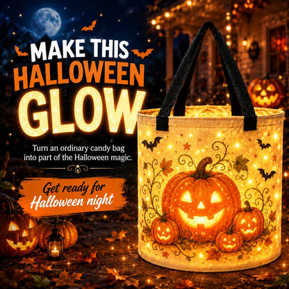 🎃LED Halloween Trick-or-Treat Candy Bag🍬