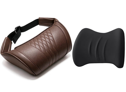 Memory Foam Car Neck Pillow – 3D contoured support