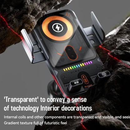 🎁🔥 2026 new cool car wireless fast charging holder, intelligent sensor opening and closing
