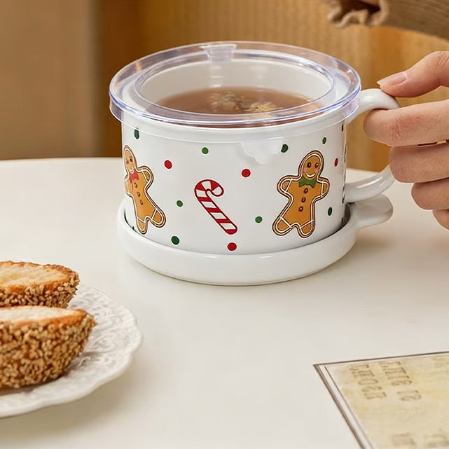 🎁🎁1 PCS 25-oz Mug Meals w/ Lid-its & Gift Boxes