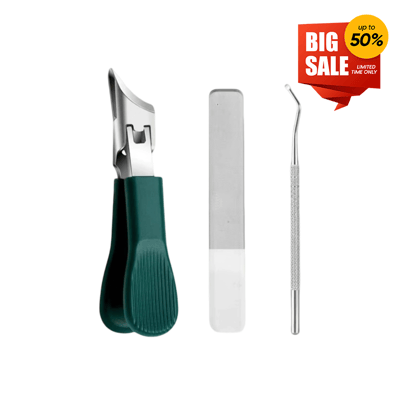 Premium 3-Piece Eagle Beak Nail Clipper Set