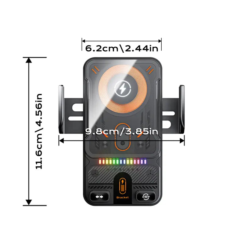 🎁🔥 2026 new cool car wireless fast charging holder, intelligent sensor opening and closing