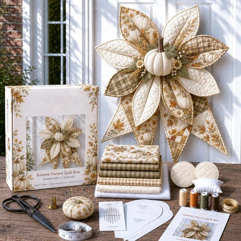 Large Patchwork Bow Sewing Kit