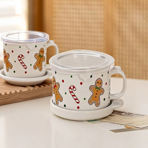 🎁🎁1 PCS 25-oz Mug Meals w/ Lid-its & Gift Boxes