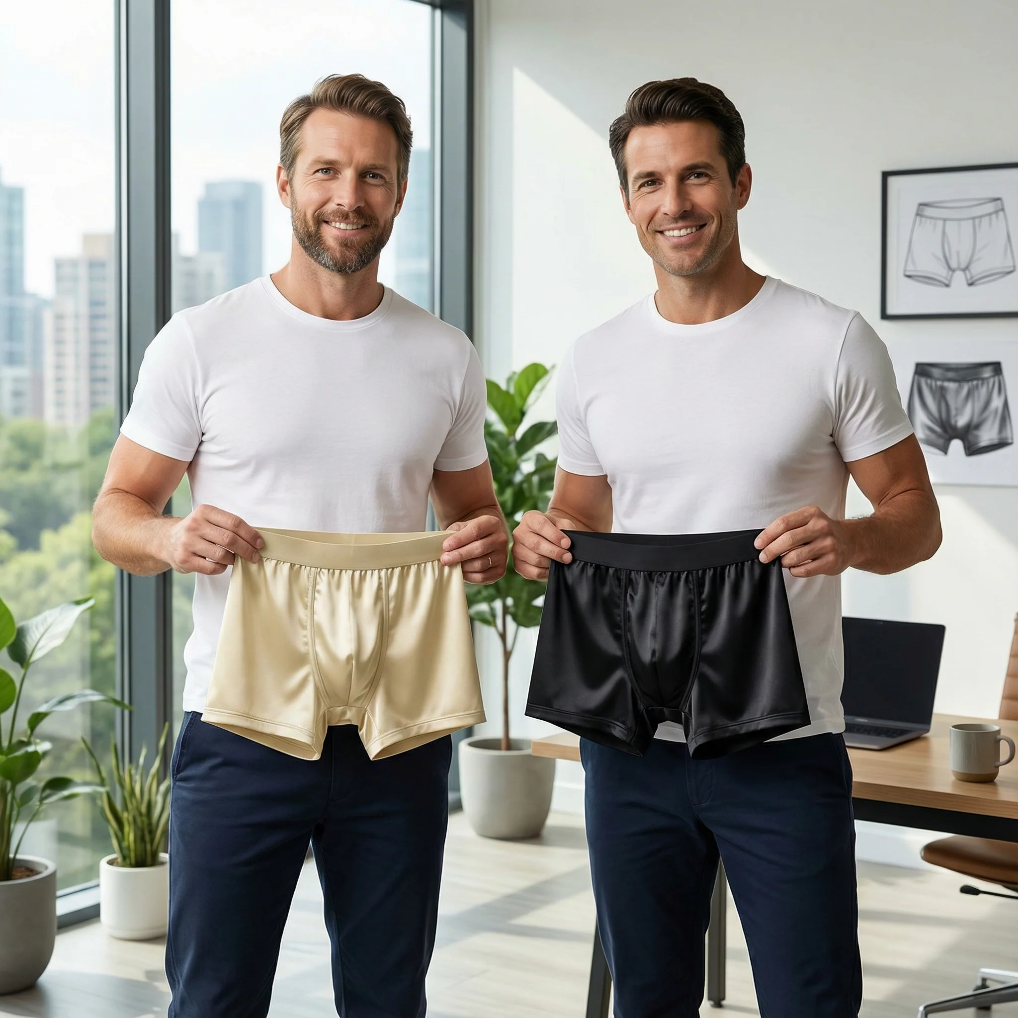 Tryzovira Underwear founders
