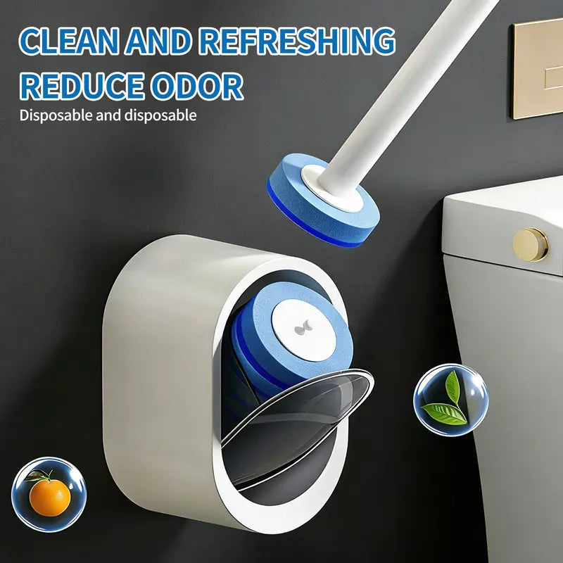 ✨Toilet Scrubber Kit with Self-Cleaning Disposable Pads