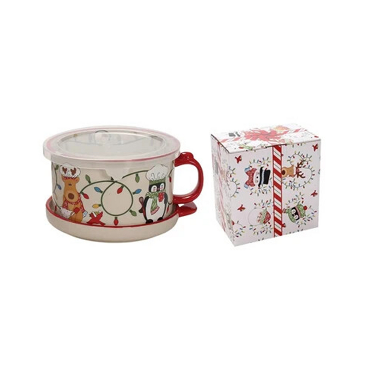 🎁🎁1 PCS 25-oz Mug Meals w/ Lid-its & Gift Boxes