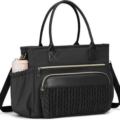 Insulated Lunch Tote for Women – Stylish Leakproof Cooler Bag with Adjustable Strap & Side Pockets