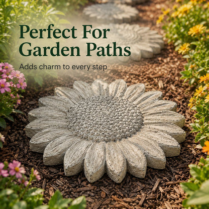 💥 LAST DAY 49% OFF - 🌻 Reusable Sunflower Stepping Stone Mold (📦Buy 4 Free Shipping)