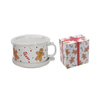 🎁🎁1 PCS 25-oz Mug Meals w/ Lid-its & Gift Boxes