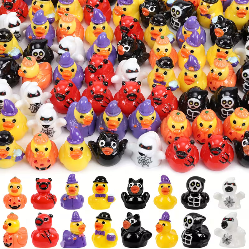 40-Piece Halloween Mini Duck Set