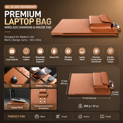 New Premium Wireless Charging Laptop Bag