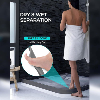 Silicone Water Separator Barrier For Bathroom & Kitchen Basin