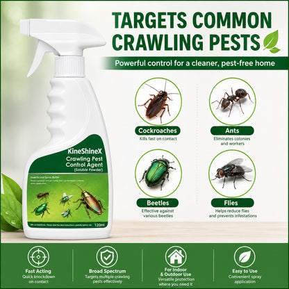 Multi-Purpose Pest Control Kit - For Roaches,Ants, Spiders, Bed Bugs & 40+ HouseholdPests, Indoor & Outdoor Application