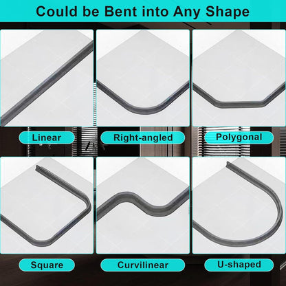 Silicone Water Separator Barrier For Bathroom & Kitchen Basin