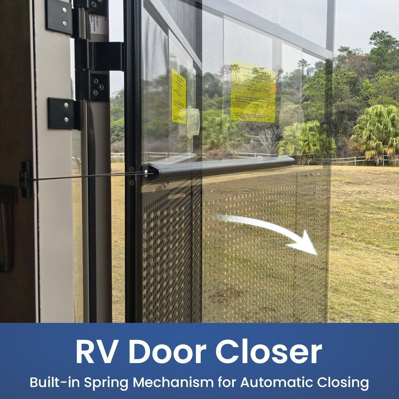 Tryzovira RV Screen Door Auto Closer