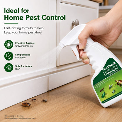 Multi-Purpose Pest Control Kit - For Roaches,Ants, Spiders, Bed Bugs & 40+ HouseholdPests, Indoor & Outdoor Application