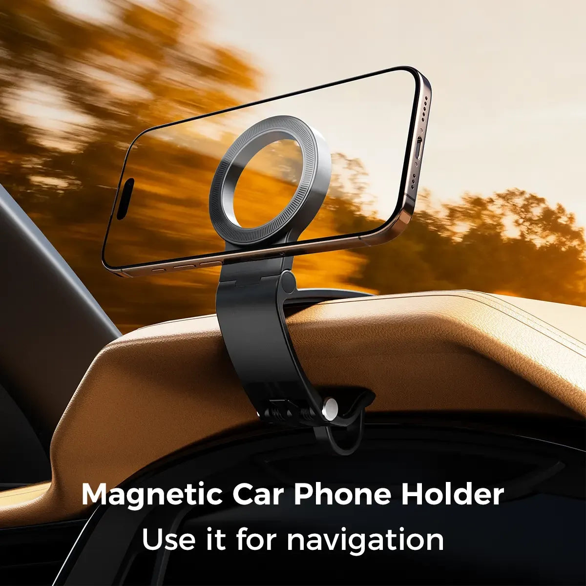🧲 Magnetic Car Phone Mount for  – 95° Adjustable Air Vent Cell Phone Holder with Strong Suction Grip, Hands-Free Accessories for iPhone 17/16/15/14/13/12 Series