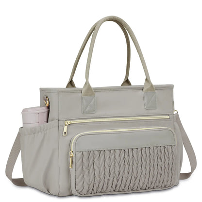 Insulated Lunch Tote for Women – Stylish Leakproof Cooler Bag with Adjustable Strap & Side Pockets