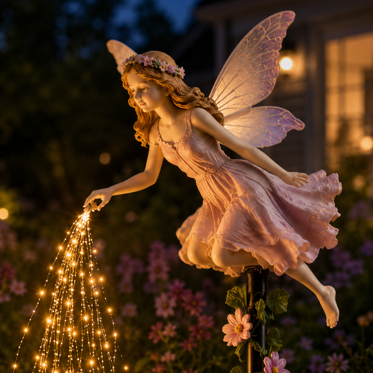 🔥🧚‍♀️Fairy Sprinkling Magic Dust Garden Light🌸