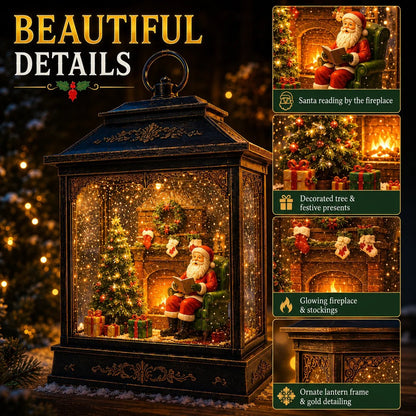 🎅 Santa's Magical Fireplace Lantern🎄 Bring the Magic of Christmas Home ✨