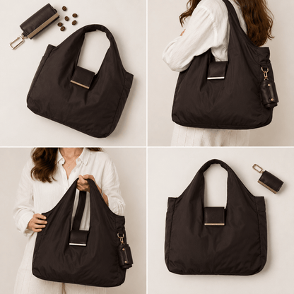 Foldable Keychain Storage Tote Bag