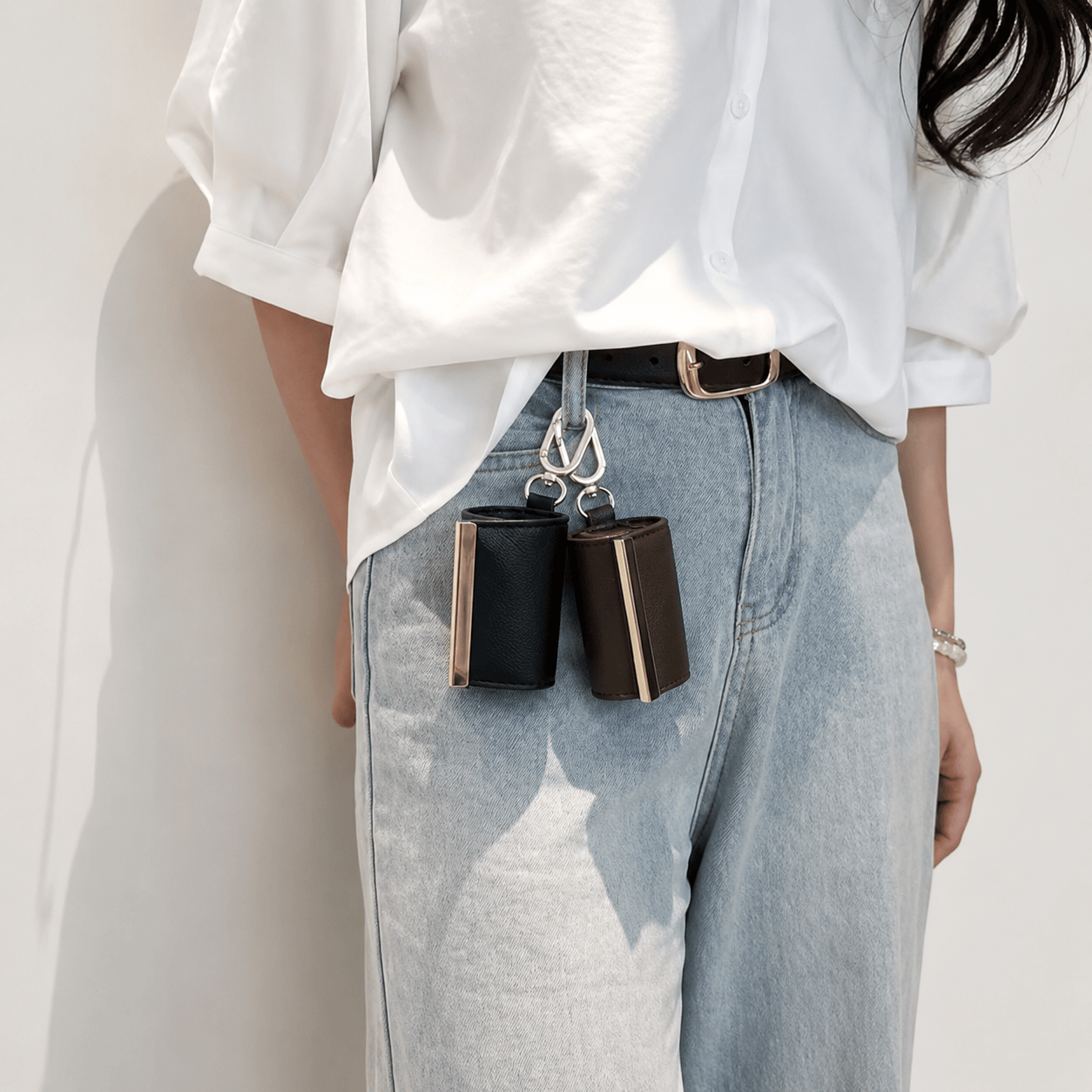 Foldable Keychain Storage Tote Bag