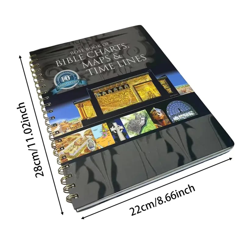 📚 Rose Book of Bible Charts, Maps & Time Lines Vol.1: 10th Anniversary Edition