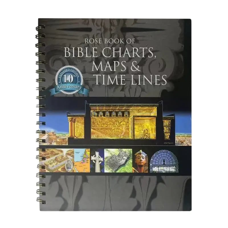 📚 Rose Book of Bible Charts, Maps & Time Lines Vol.1: 10th Anniversary Edition