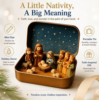 Holy Night Nativity Scene