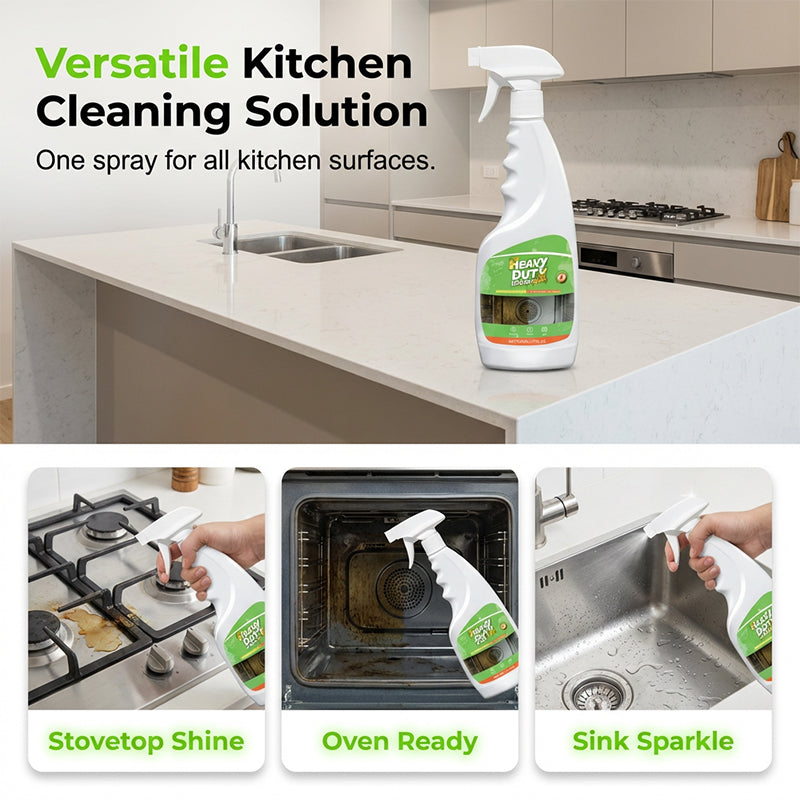 ⏳HOT SALE 50%OFF✨💞50K+ SOLD!🏆Heavy Duty Kitchen Degreaser Spray